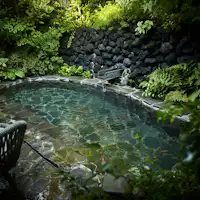 別所温泉 緑屋 貸切露天風呂