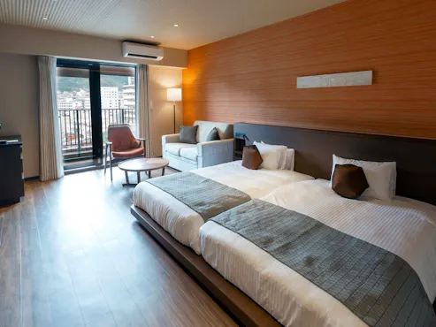 Superior Twin dengan Pemandangan Sungai【UB】