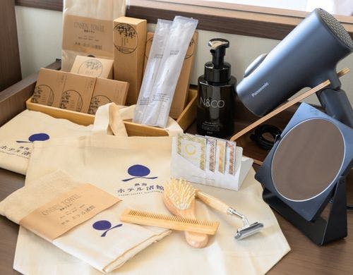 【客室アメニティ】環境に配慮した素材で