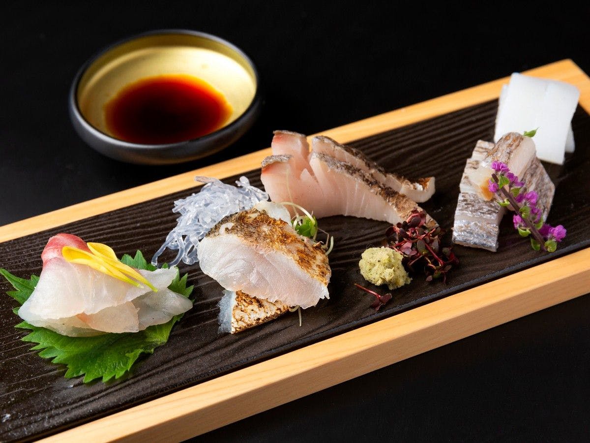 熱海の旬菜＜なぎさ会席＞　お造りイメージ