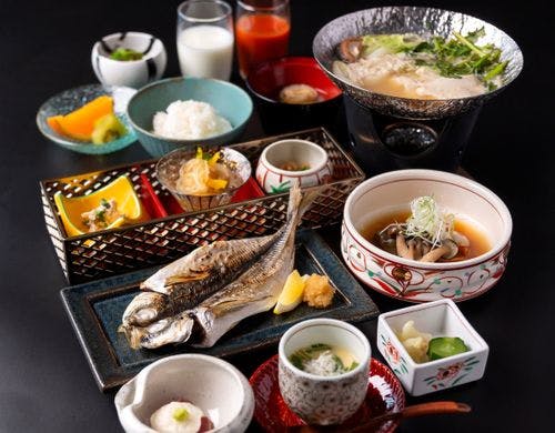 ホテル渚館の和朝食