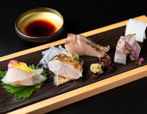 熱海の旬菜＜なぎさ会席＞　お造りイメージ