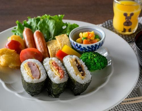 お子様朝食は選べる2タイプ