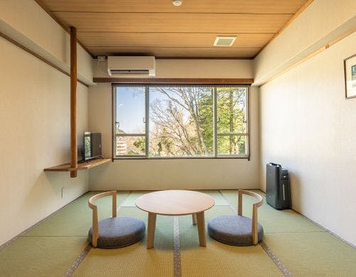 3名様までご利用可能なコンパクトな客室