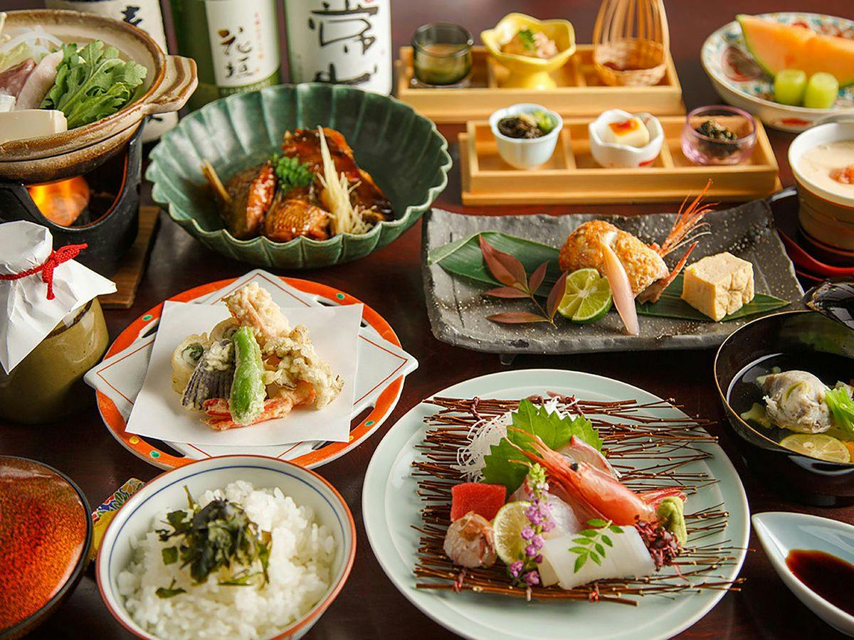 夕食のみついたプラン ｜ ～詰所三國×福井の美食～ 明治の風情を残す料理茶屋の懐石をお愉しみください