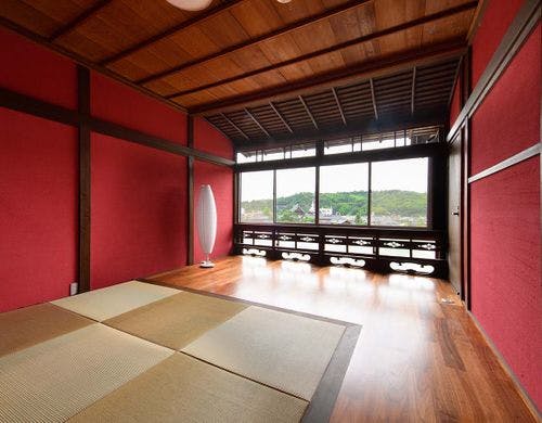 ・2Fからは景色をお楽しみください