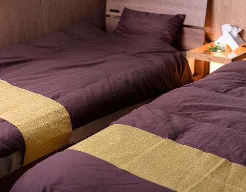 ・ベッドにも和モダンのこだわり