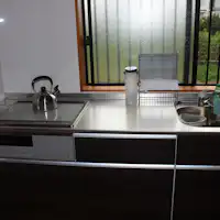 キッチンで料理ができます。