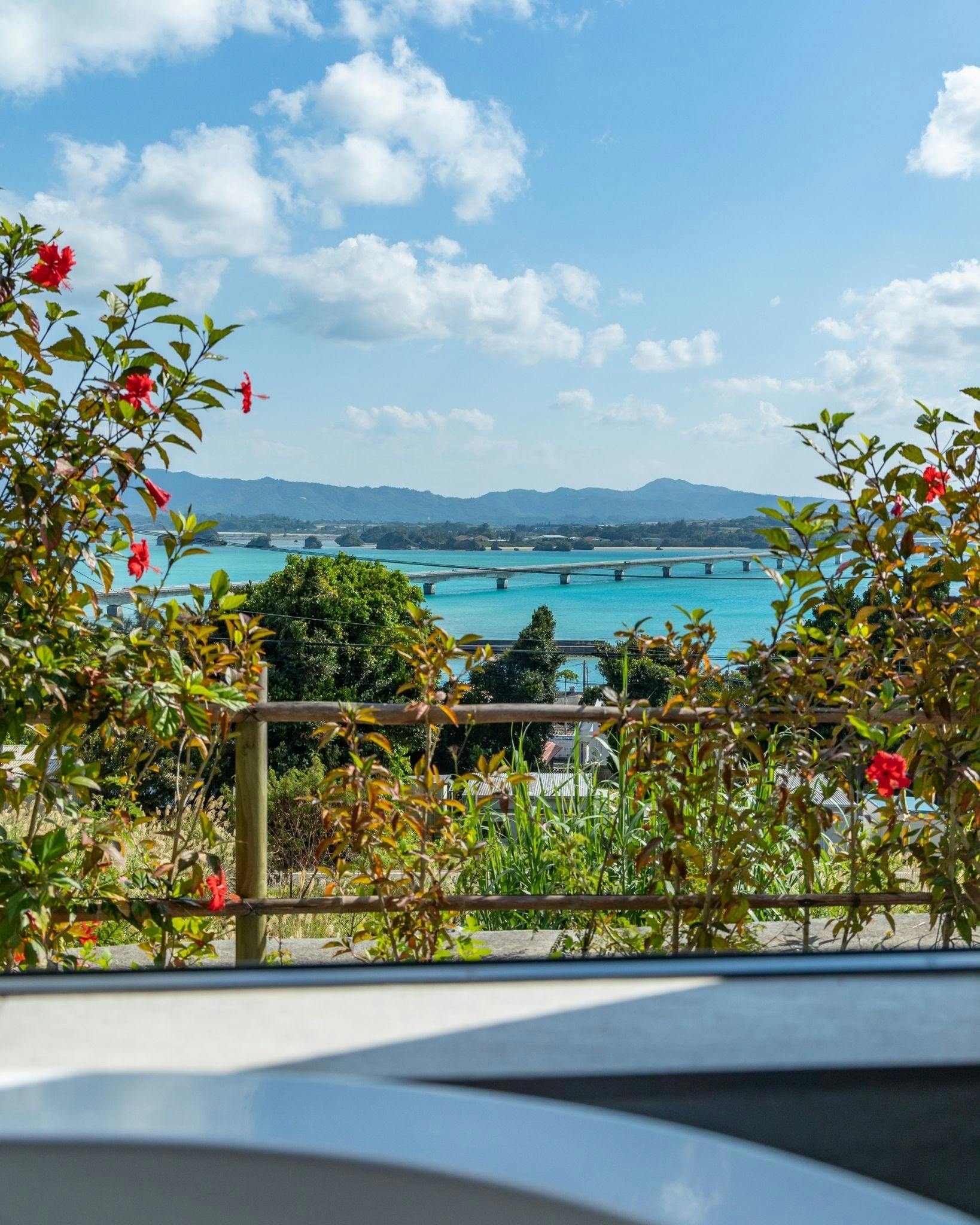 Aタイプ バスルームからの眺望