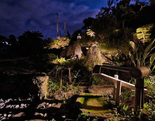 日本庭園(夜)/(Japanese Garden night)