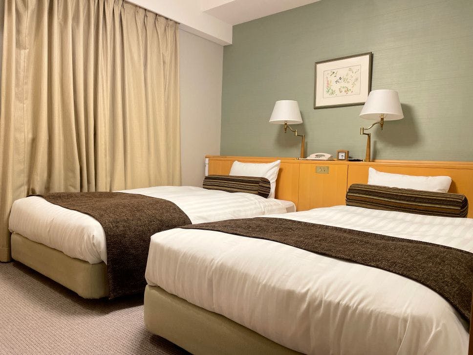 西式臥室。此外，您還可以在日式房間休息。