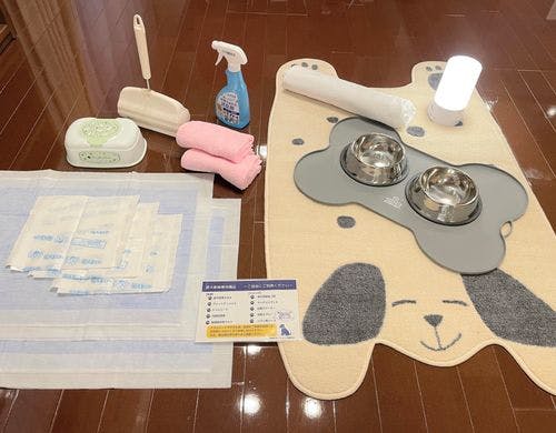 【愛犬客室】客室常設の愛犬用備品