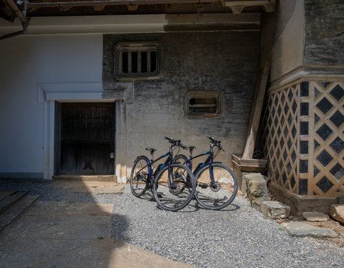 Eバイクでサイクリング