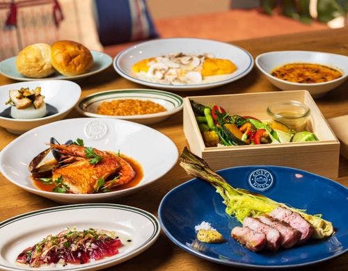 BEACHEND CAFEコースディナー