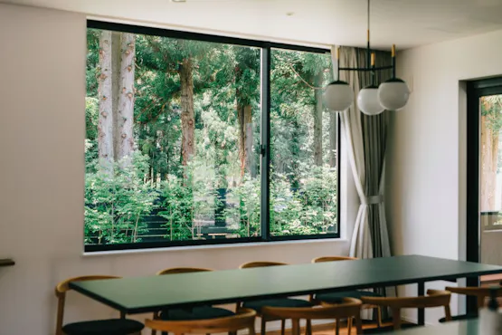 お部屋からは豊かな自然がすぐそこに。