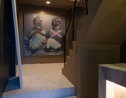 施設内エントランス