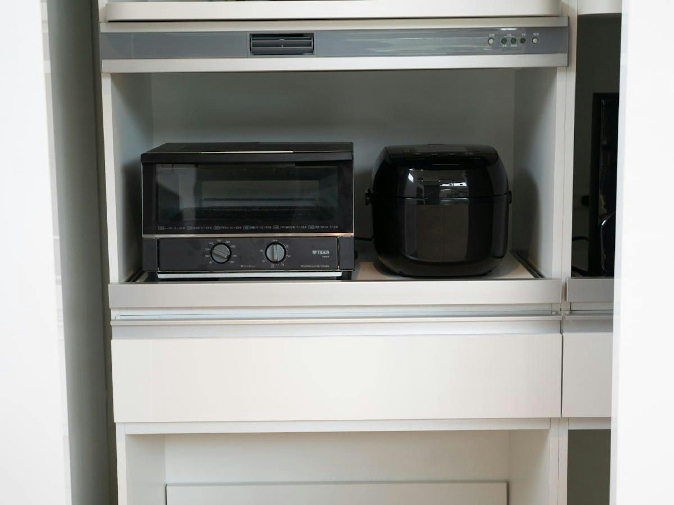 オーブントースター＆炊飯器