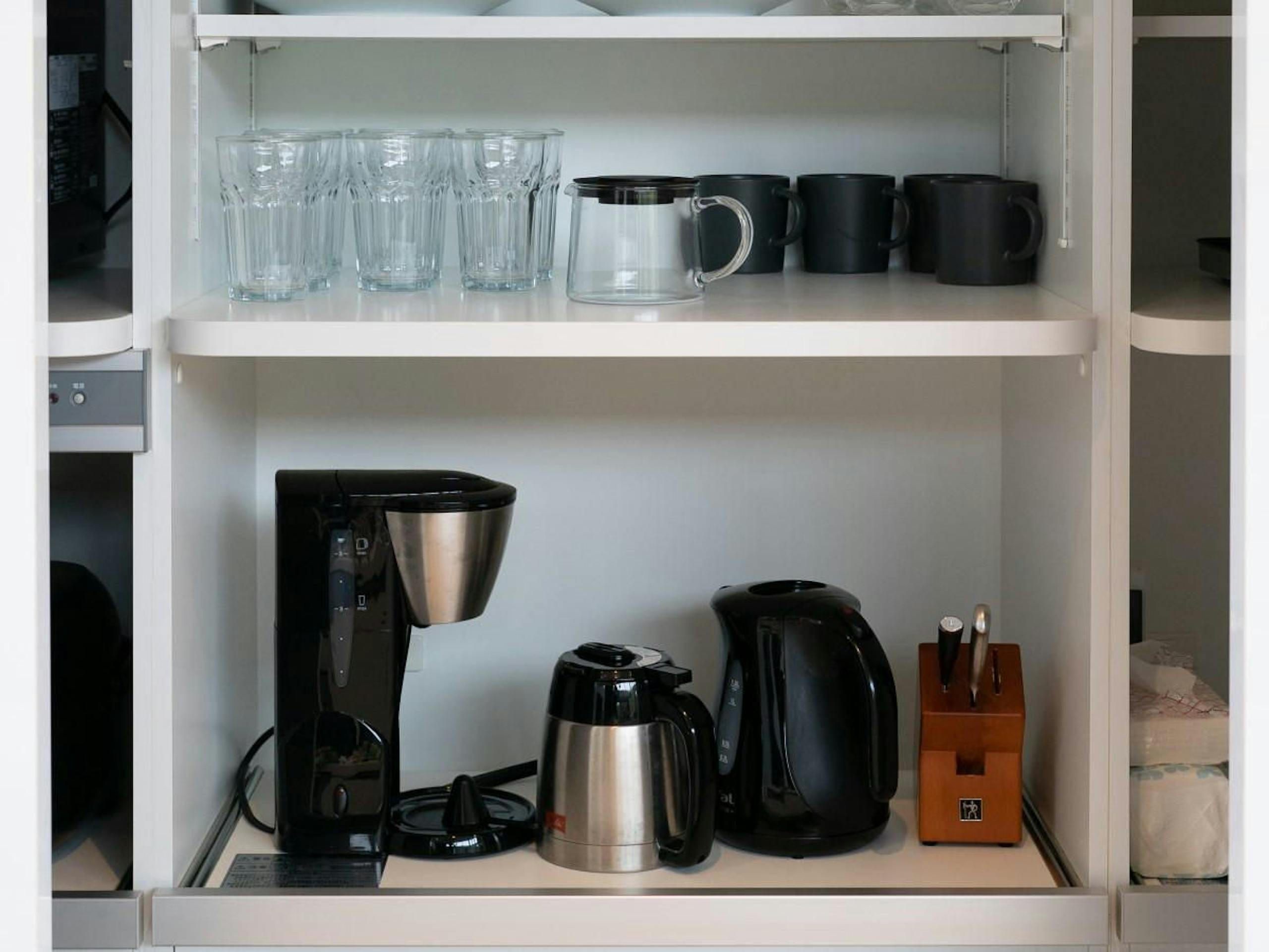 電子ケトル、キッチン用具等