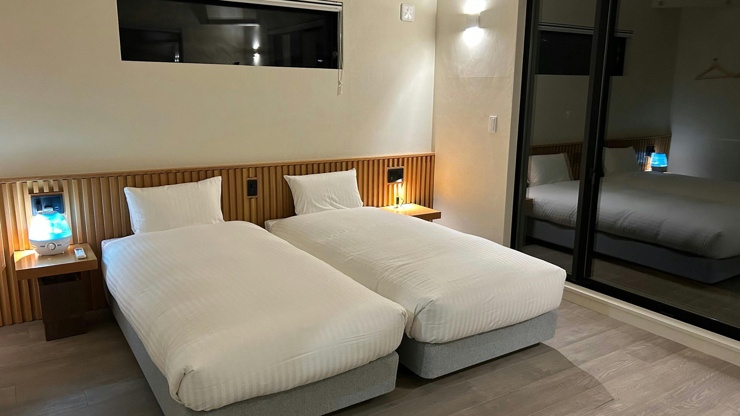 広々快適なベッドルーム