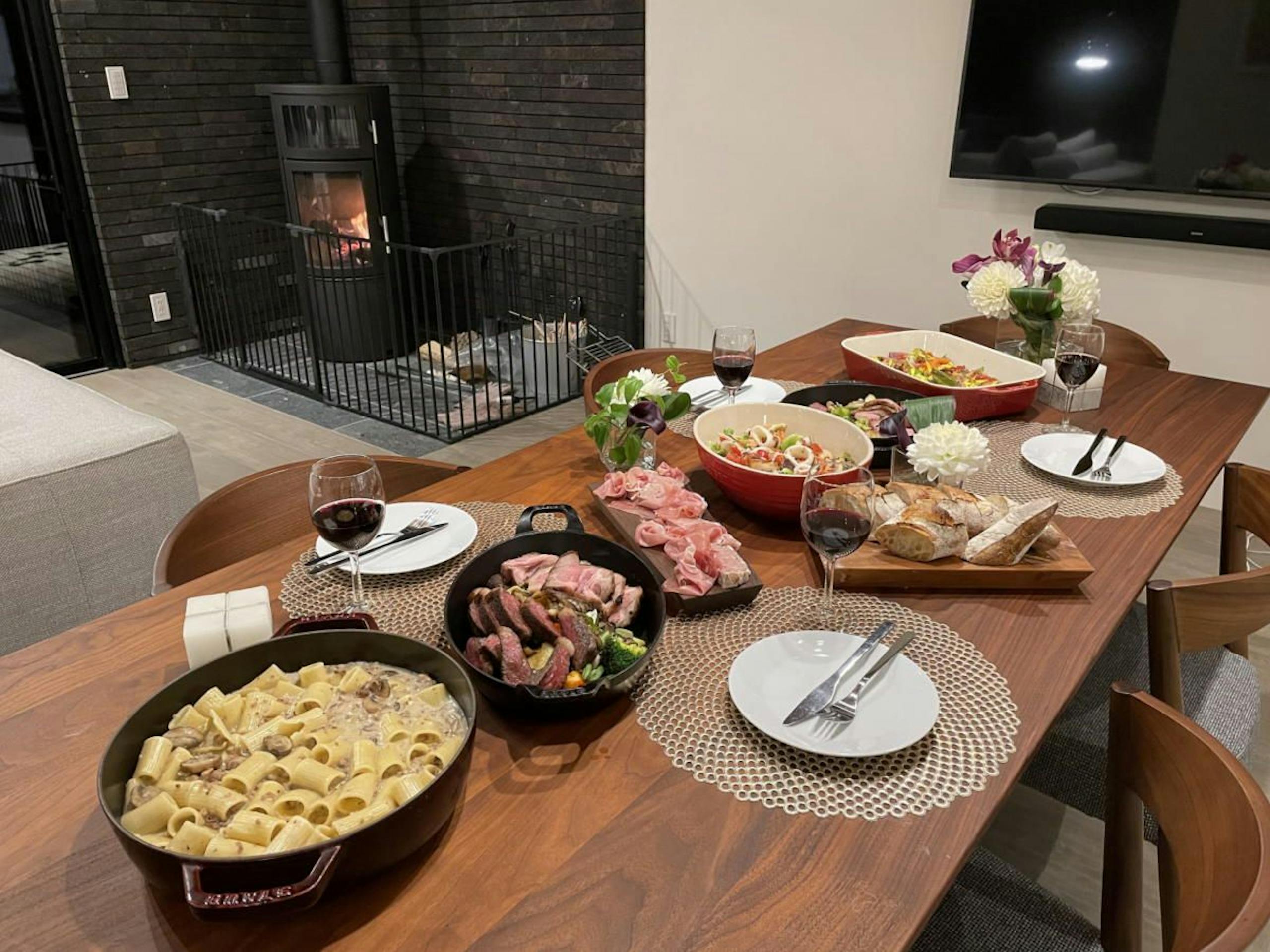 Bistro Forest Valeのシェフディナー一例