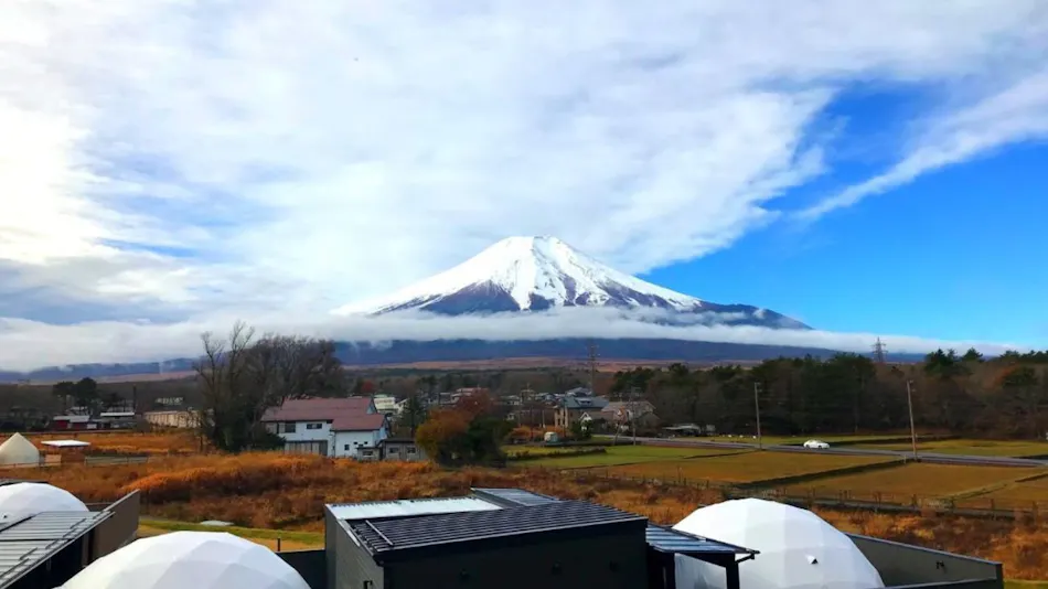 Panoramic Mt. Fuji Views from All Rooms – VISION GLAMPING Resort & Spa YAMANAKAKO