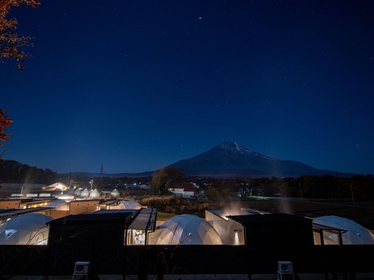 全室富士山ビュー ビジョングランピングリゾート山中湖