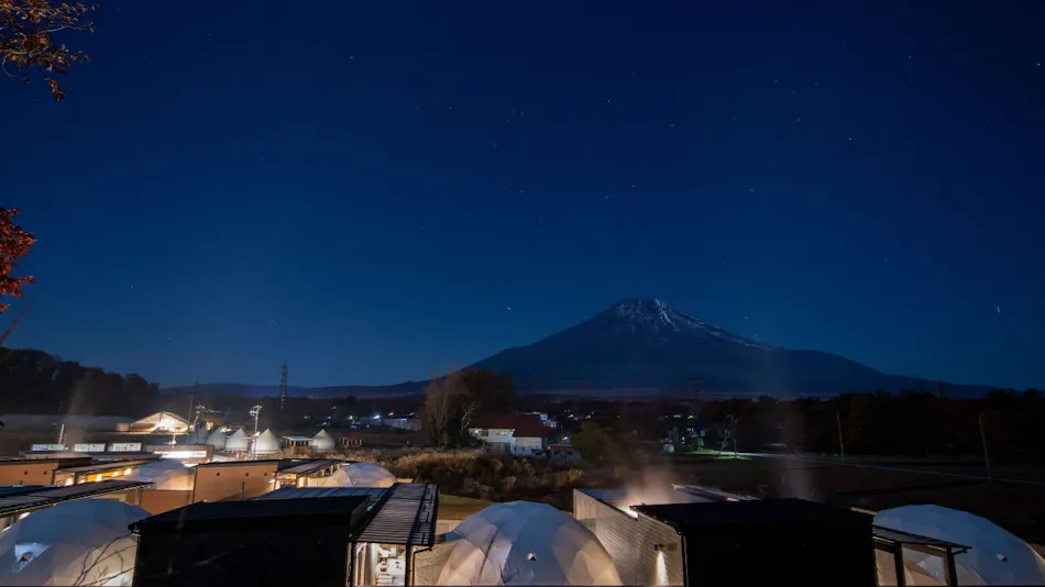 Panoramic Mt. Fuji Views from All Rooms – VISION GLAMPING Resort & Spa YAMANAKAKO