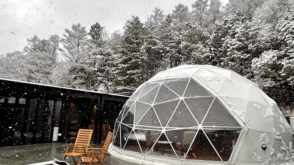Panoramic Mt. Fuji Views from All Rooms – VISION GLAMPING Resort & Spa YAMANAKAKO