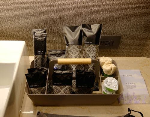 お風呂場アメニティ