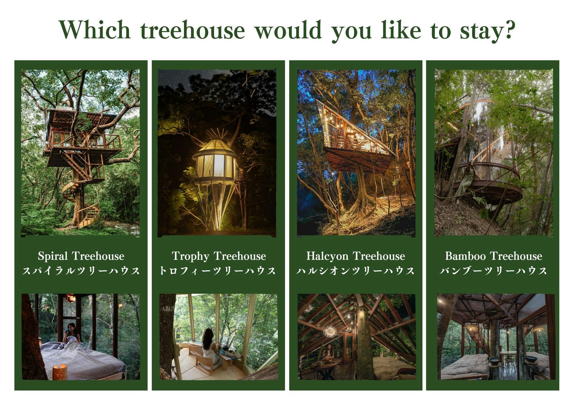Treeful Treehouse Sustainable Resort Okinawa