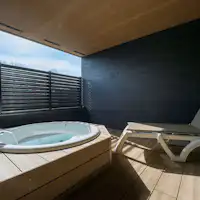 露天ジャグジー付きルーム