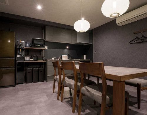 リビングから続く広々テラス