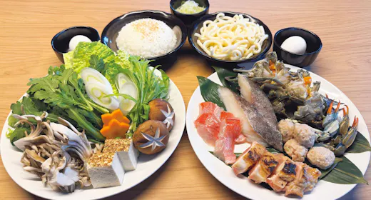 West|岩盤浴の穏やかな温もりと海鮮を味わう鍋付きプラン