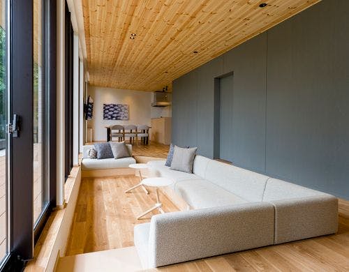 心地よい風が広がるファイヤーピット