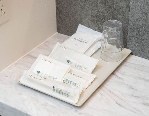 アメニティは５種類ございます。