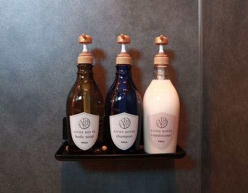 ソープ類はPOLAで取り揃えております。