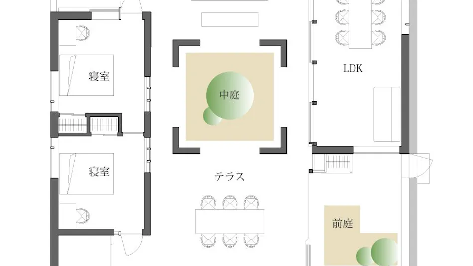 Shiraho Villa Square Court