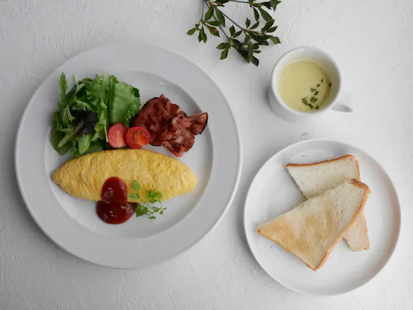 【朝食付】和と洋から選べる朝食 シェフがあなただけに目の前で作る手作り料理をご堪能下さい
