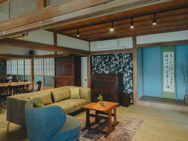 【古民家素泊り】静かな湖畔の日本家屋で優雅なひと時を 暮らすような旅をお過ごしください