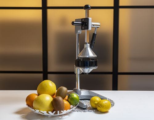 搾りたてのジュースが楽しめます。