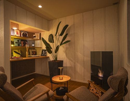 落ち着きのある上品な空間