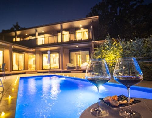 非日常感を楽しめる贅沢な空間