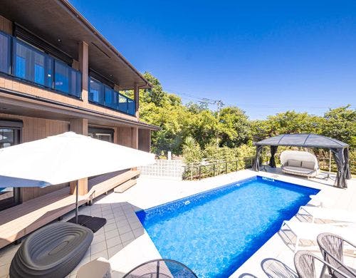 プライベートプールで贅沢な貸切体験