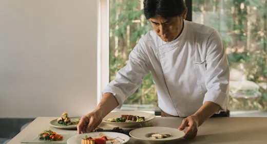 夕朝食付き|プライベートシェフ 富士山ガストロノミーコース