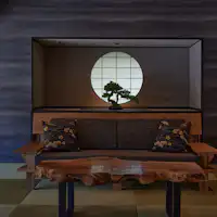 えにし美山 リビングダイニング