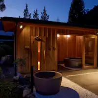 えにし美山 プライベートサウナ