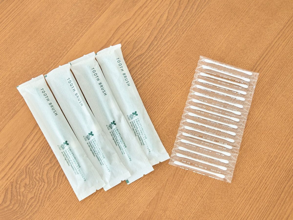 어메니티: 칫솔·면봉