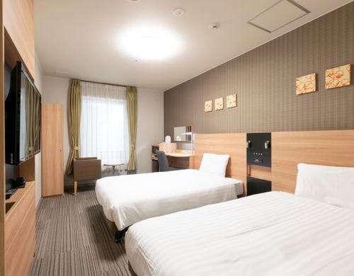 【ツインスタンダード1】(禁煙)客室の一例