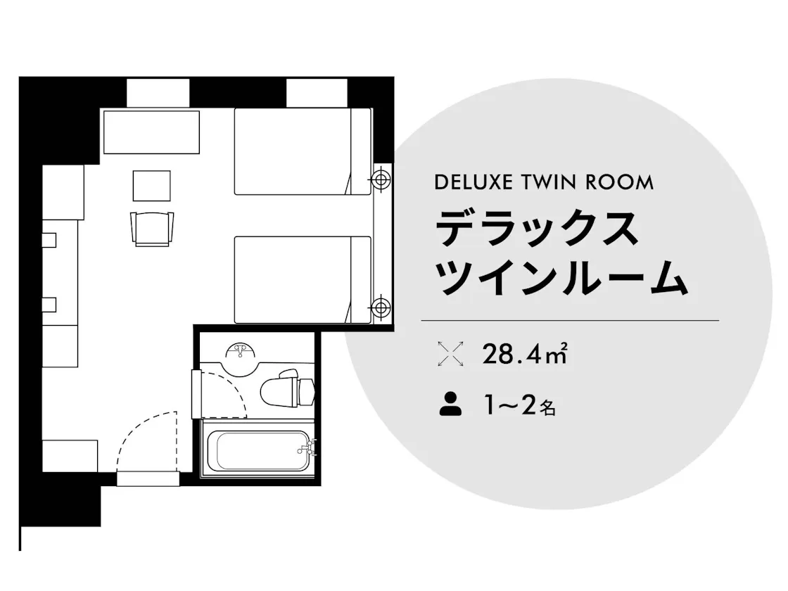 デラックスツインルーム