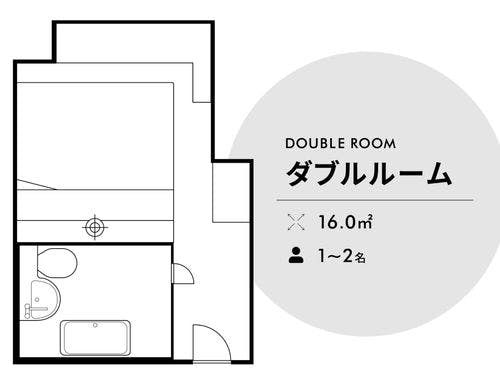 ダブルルーム